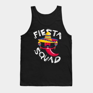 Cinco de Mayo, Fiesta Squad Mexican Party Tank Top